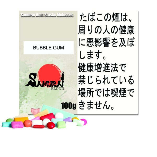 バブルガム　サムライボロンド　Samurai Blond シーシャ用フレーバー 100g