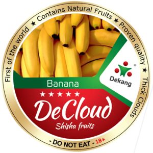 バナナ (BANANA)　DECLOUD 　デクラウド 　ノーニコチン 　 シーシャ・水タバコ用フレーバー　50g