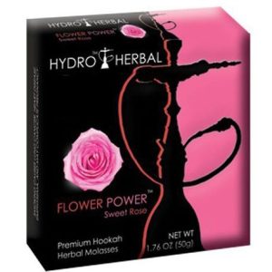 ローズ　 (FLOWER POWER) Hydro ノーニコチン　シーシャ用フレーバー　50g
