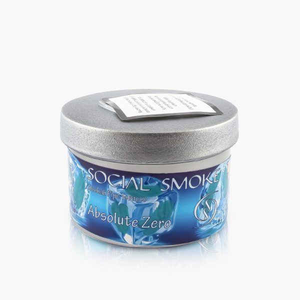 アブソリュート ゼロ　（Absolute Zero)　SOCIAL SMOKE　 ソーシャルスモーク　シーシャ・水タバコ用フレーバー　50g