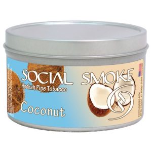 ココナツ　（COCONUT)　SOCIAL SMOKE　 ソーシャルスモーク　シーシャ・水タバコ用フレーバー　100g